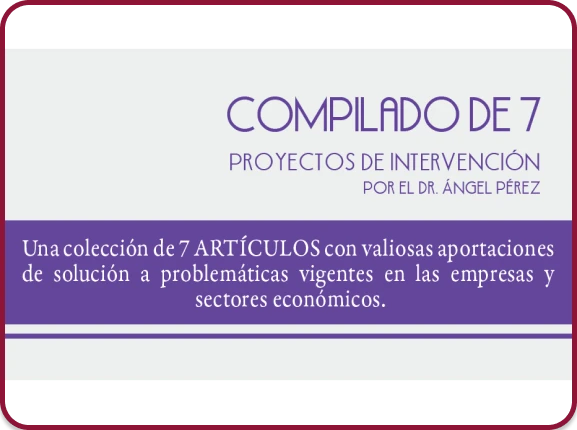 Imagen de portada del compilado de 7 proyectos de intervención.